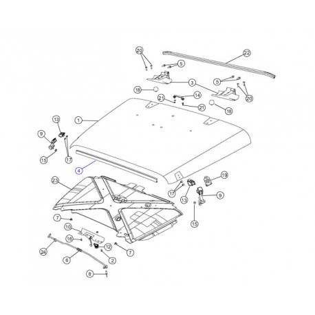 Mopar joint Wrangler JK (55397279AB)