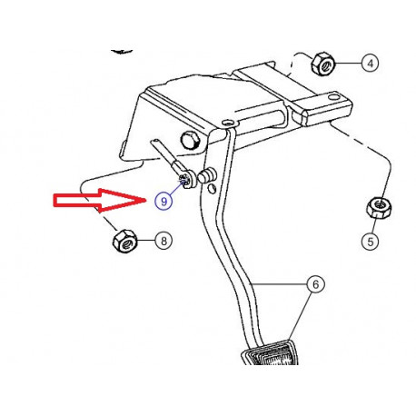 Mopar douille (04446361)