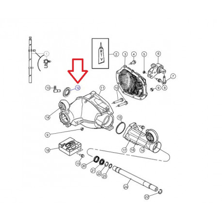 Mopar joint spy (52111338AC)