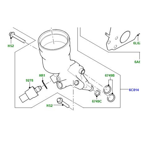 Land rover joint torique (LR073869)