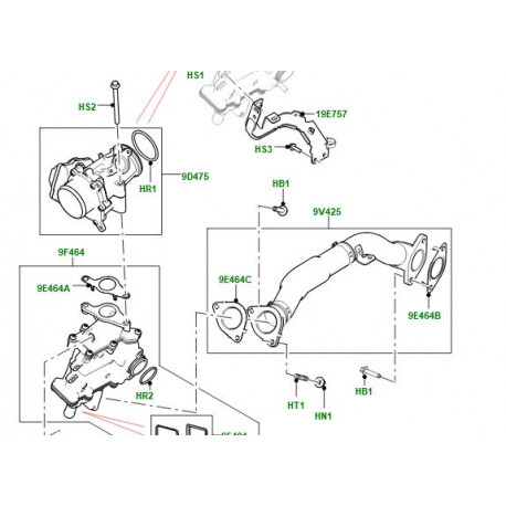 Land rover joint torique (LR083962)