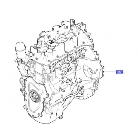 Land rover Moteur reconditionne (LR127424LR)