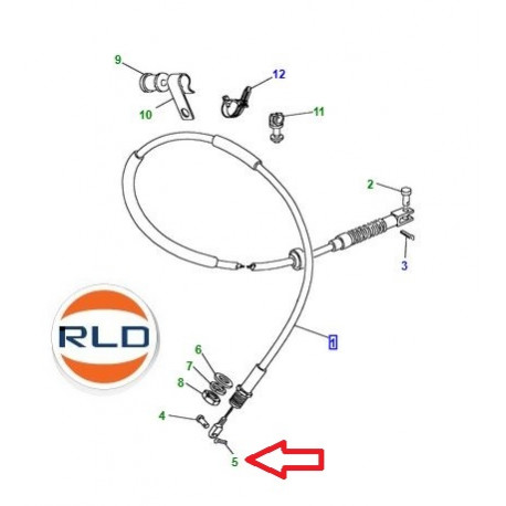 Land rover goupille fendue (PS102081L)