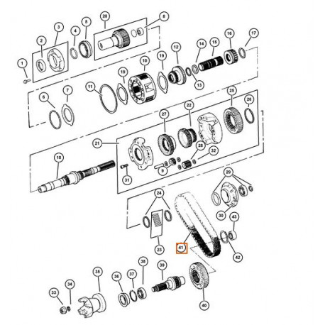 Mopar chaine Grand Cherokee WG,  WJ (05012322AB)