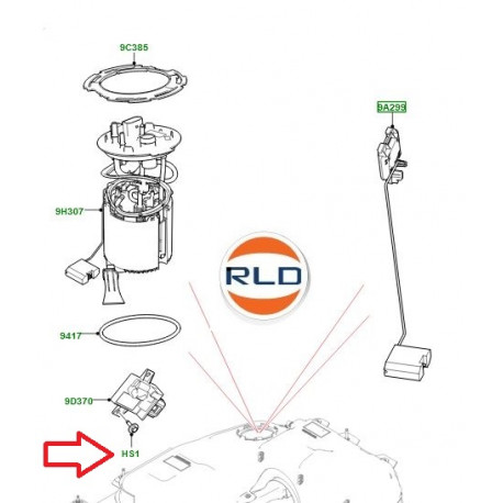 Land rover vis M6 x 20MM (LR066438)