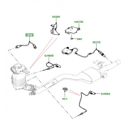 Bosch SENSOR HEGO (LR166505GB)