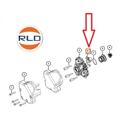 Mopar Capteur pompe haute pression carburant (68248412AA)