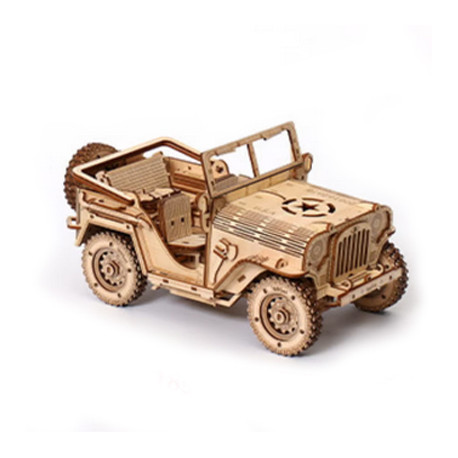 Allmakes 4x4 Puzzle 3D jeep en bois (3OUZN)