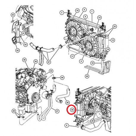 Mopar couvercle (04792916AE)