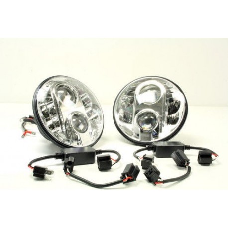 Terrafirma Kit phare led  7 "  Defender 90, 110, 130, Range Classic jeep cj7 cj jk (0P9YH)