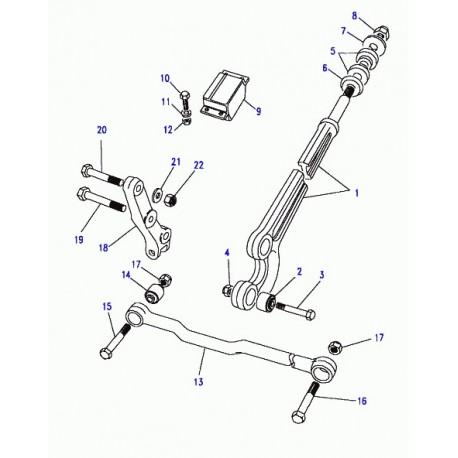 Land rover boulon Discovery 1 (BH608461)